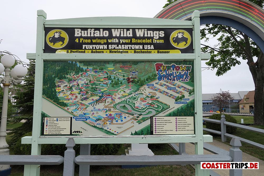 Funtown Splashtown Usa CoasterTrips.de